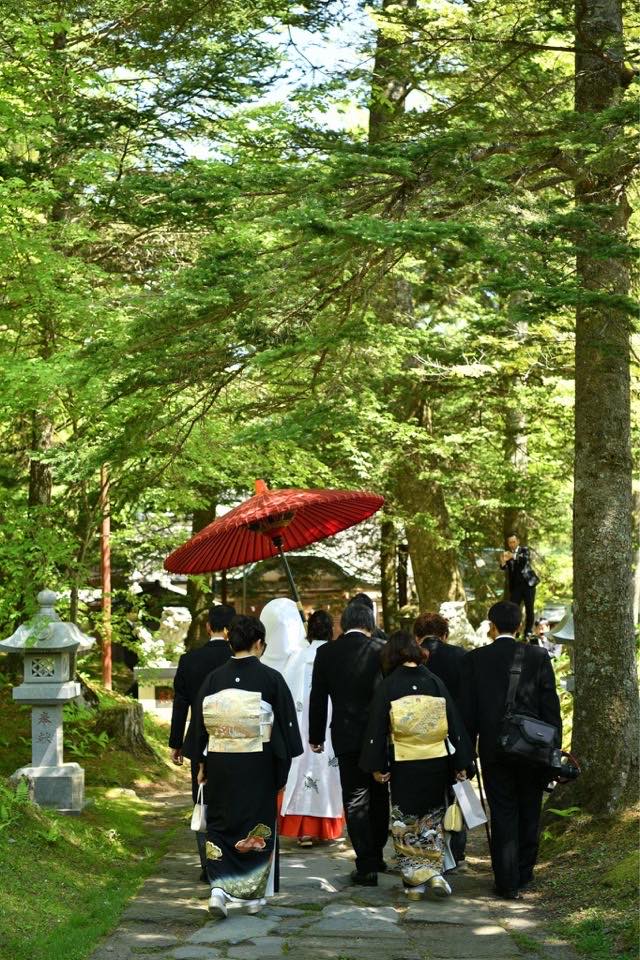 軽井沢で５月に結婚式挙げました！②